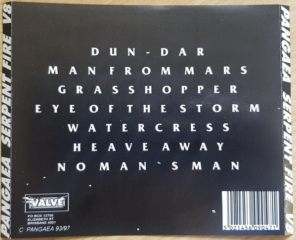 Pangaea : Serpent Fire (CD, EP, RE)