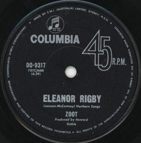 Zoot (2) : Eleanor Rigby (7", Single)