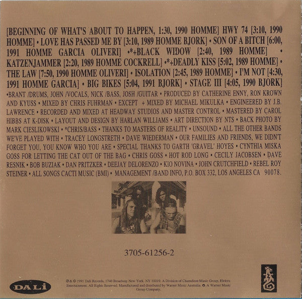 Kyuss : Wretch (CD, Album, RP)