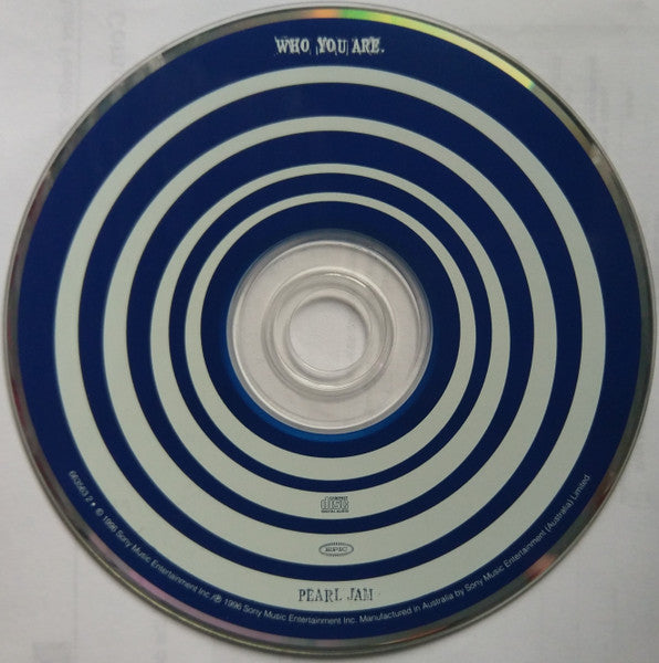 Pearl Jam : Who You Are (CD, Single)