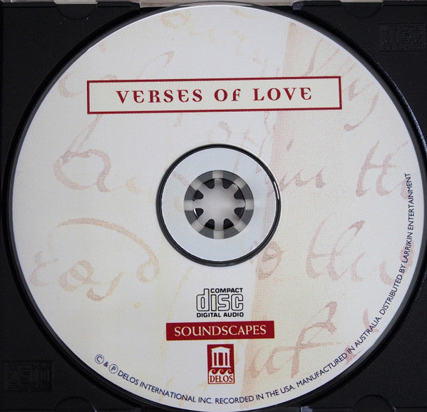 Various : Verses Of Love (CD, Comp, Promo)