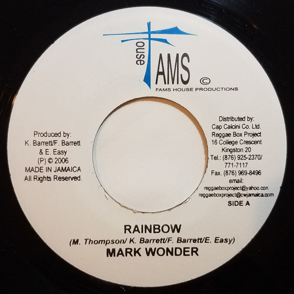 Mark Wonder : Rainbow (7")