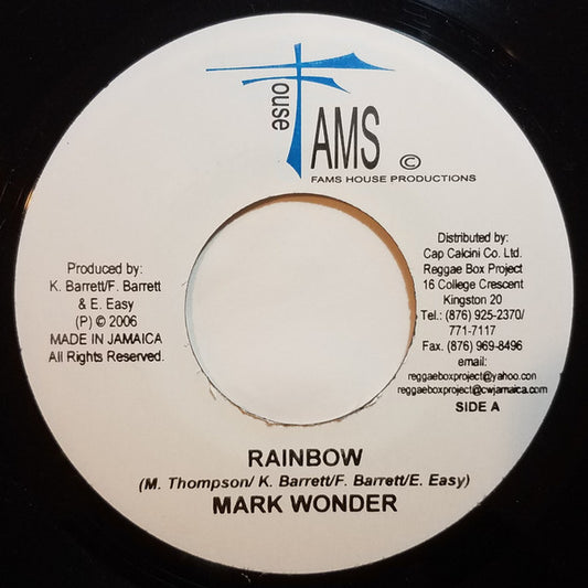 Mark Wonder : Rainbow (7")