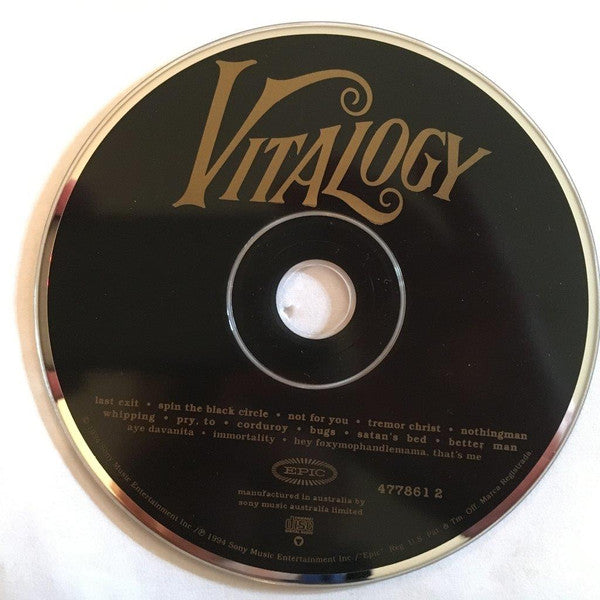 Pearl Jam : Vitalogy (CD, Album)