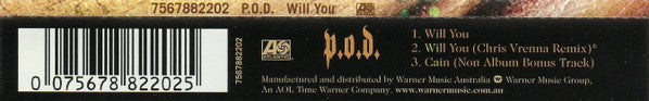 P.O.D. : Will You (CD, Single)