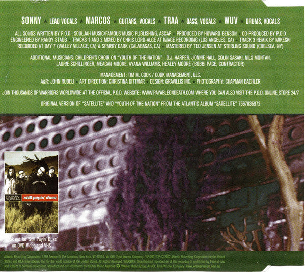 P.O.D. : Satellite (CD, Single)