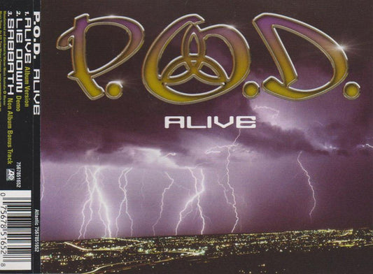 P.O.D. : Alive (CD, Single)