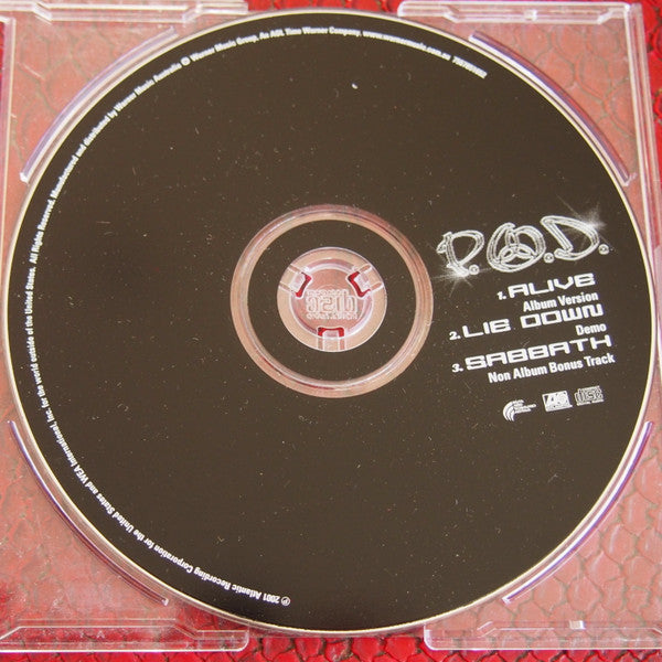 P.O.D. : Alive (CD, Single)
