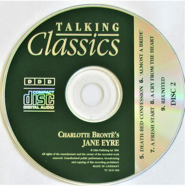 Charlotte Brontë Read By Carole Boyd : Jane Eyre (2xCD)