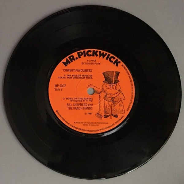 Bill Shepherd & The Ranch Hands : Cowboy Favourites (7", EP)