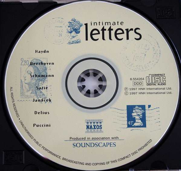 Various : Intimate Letters (CD, Comp, Promo)
