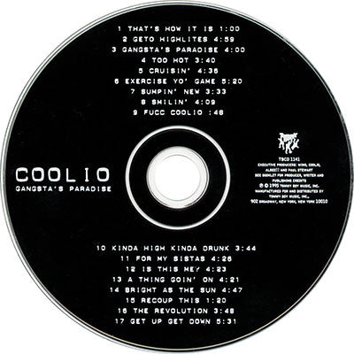 Coolio : Gangsta's Paradise (CD, Album, RE, WMM)