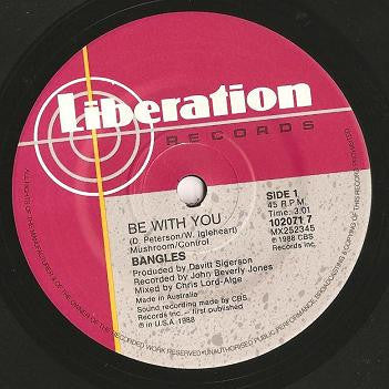 Bangles : Be With You (7", Single)