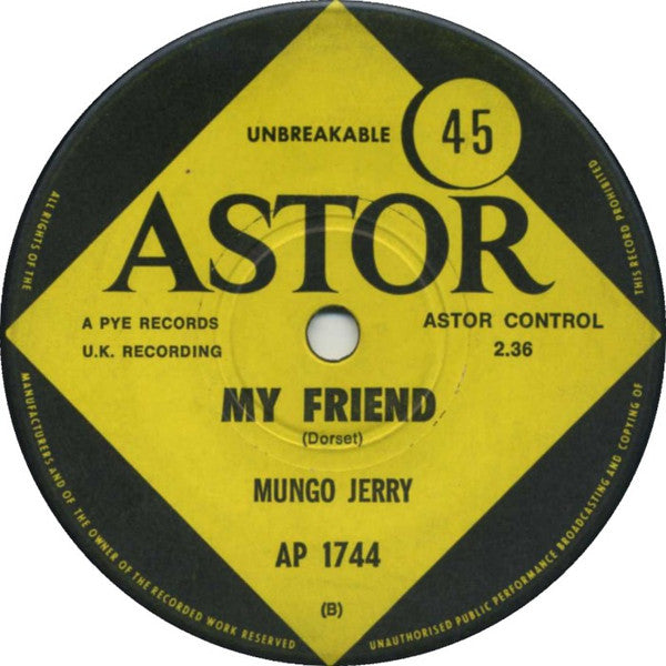 Mungo Jerry : Maggie (7", Single)