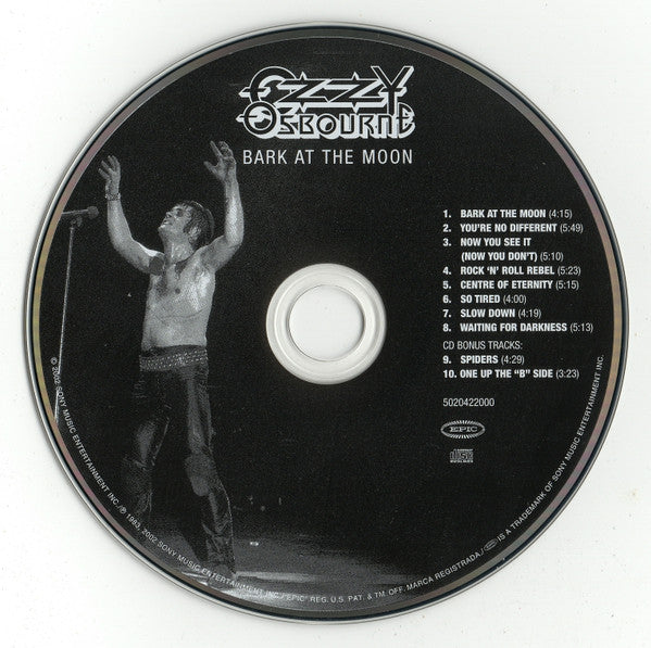 Ozzy Osbourne : Bark At The Moon (CD, Album, RE, RM)