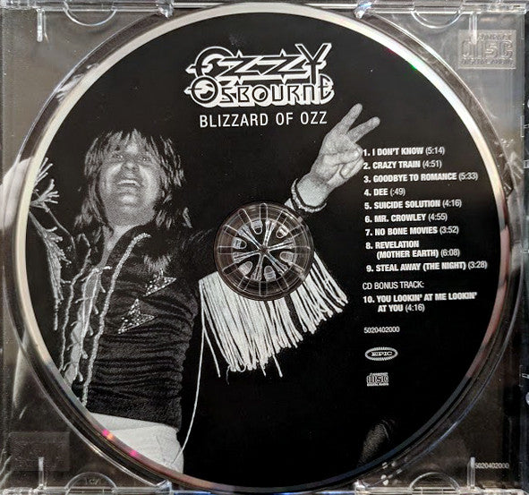 Ozzy Osbourne : Blizzard Of Ozz (CD, Album, RE, RM)