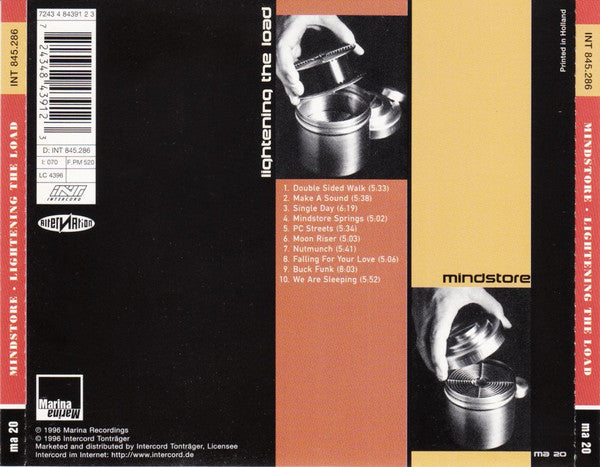 Mindstore : Lightening The Load (CD, Album)