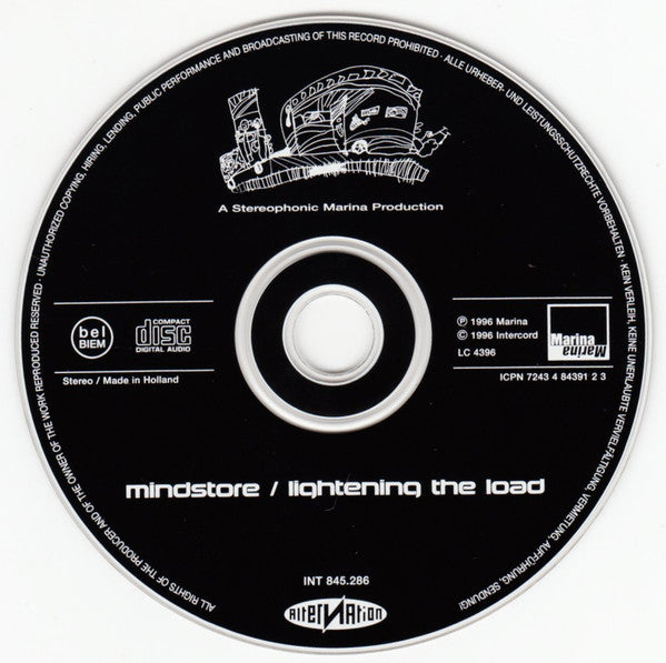Mindstore : Lightening The Load (CD, Album)