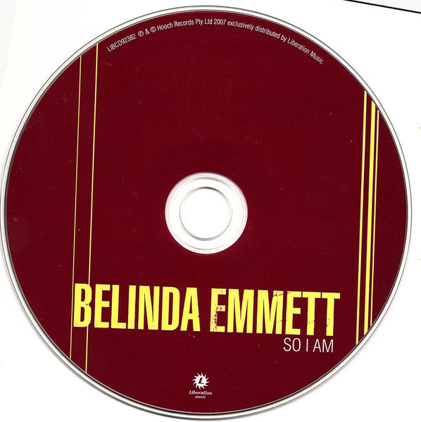 Belinda Emmett : So I Am (CD, Album)
