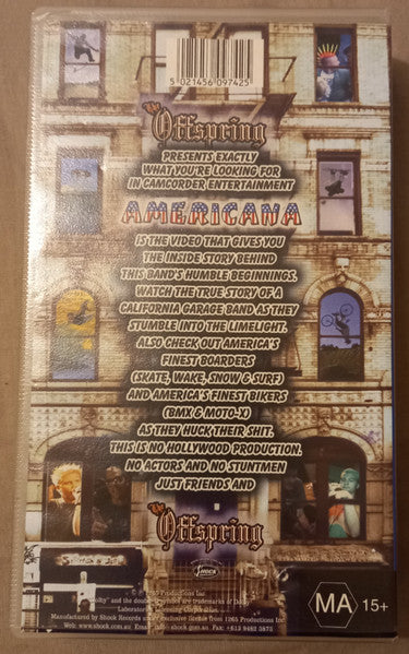 The Offspring : Americana (VHS, PAL)