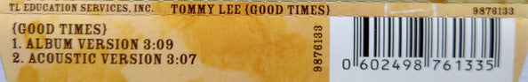 Tommy Lee : Good Times (CD, Single)