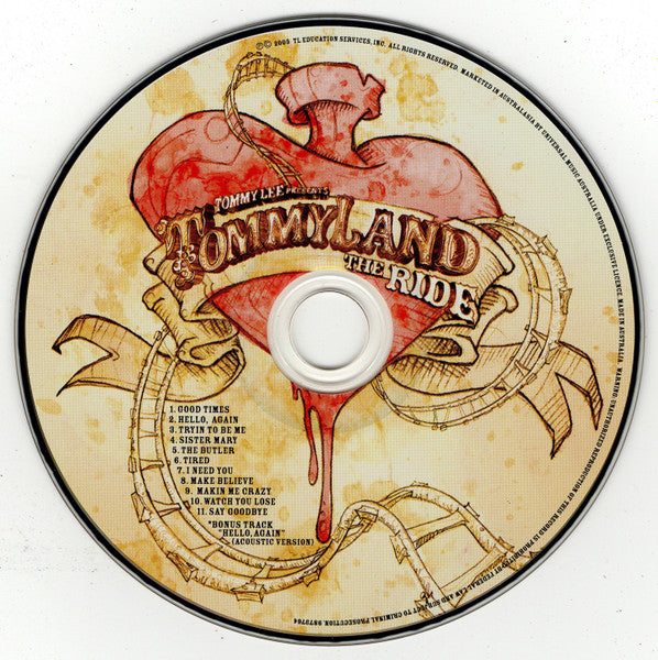 Tommy Lee : Tommyland: The Ride (CD, Album)