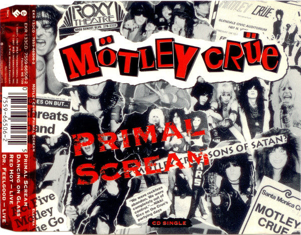 Mötley Crüe : Primal Scream (CD, Single)