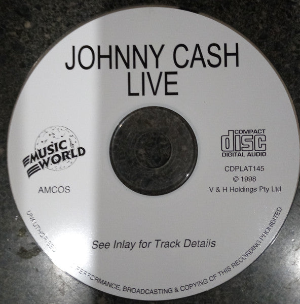 Johnny Cash : Live (CD, Album)