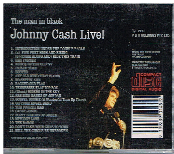 Johnny Cash : Live (CD, Album)