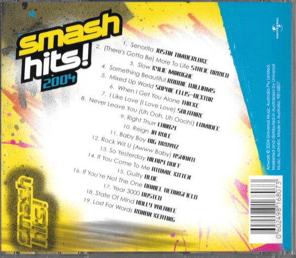 Various : Smash Hits! 2004 (CD, Comp)