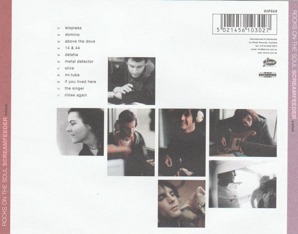 Screamfeeder : Rocks On The Soul (CD, Album + CD, Comp)