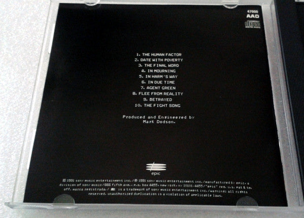 Metal Church : The Human Factor (CD, Album)