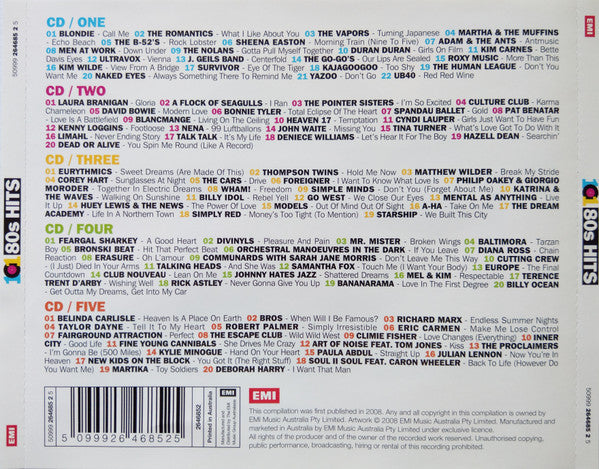 Various : 101 80s Hits (5xCD, Comp)
