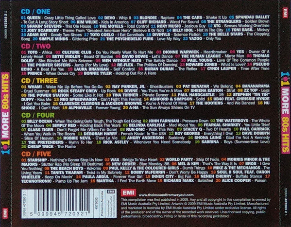 Various : 101 More 80s Hits (5xCD, Comp)