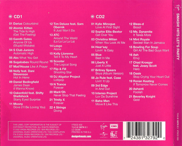 Various : Smash! Hits  - Let's Party (2xCD, Comp)