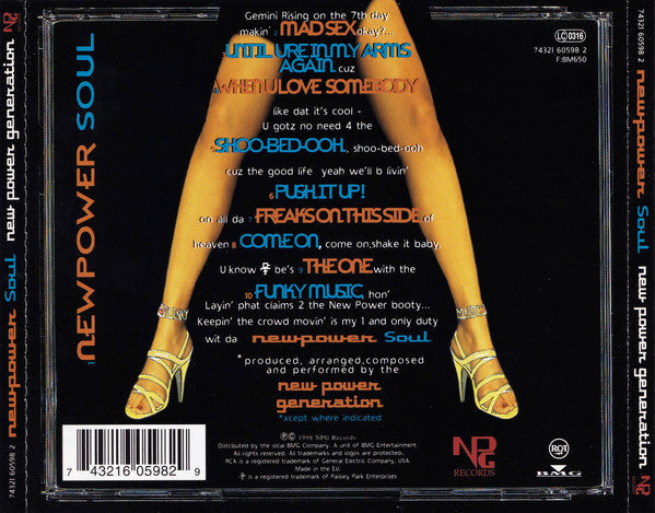 New Power Generation* : Newpower Soul (CD, Album)