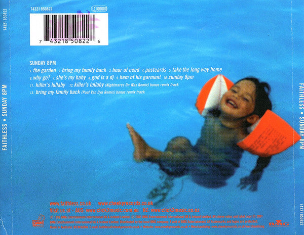 Faithless : Sunday 8PM (CD, Album, P/Mixed, S/Edition)