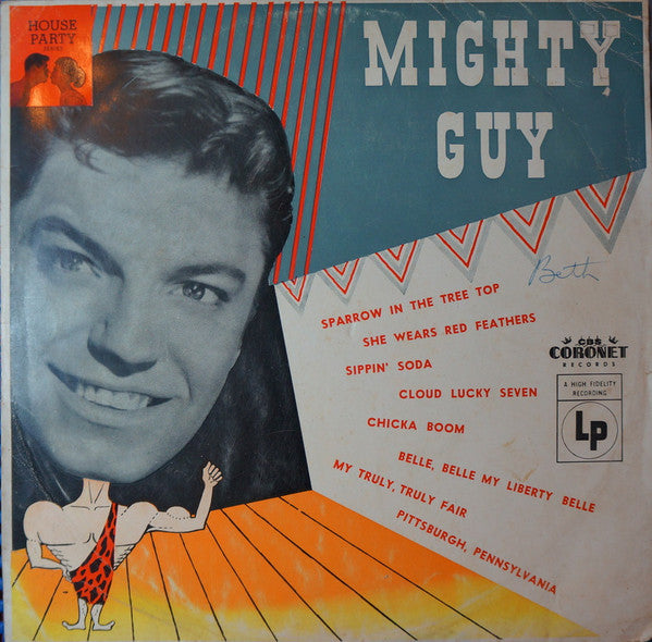 Guy Mitchell : Mighty Guy (10", Mono)