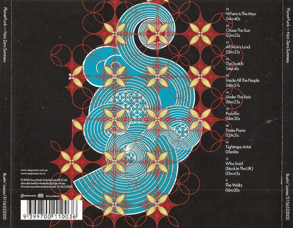 Planet Funk : Non Zero Sumness (CD, Album)