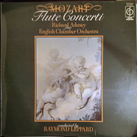 Wolfgang Amadeus Mozart ; Richard Adeney, English Chamber Orchestra Conducted By Raymond Leppard : Flute Concerti (LP)
