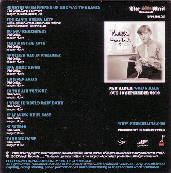 Phil Collins : A Little Bit Of Something For The Weekend (CD, Comp, Promo)