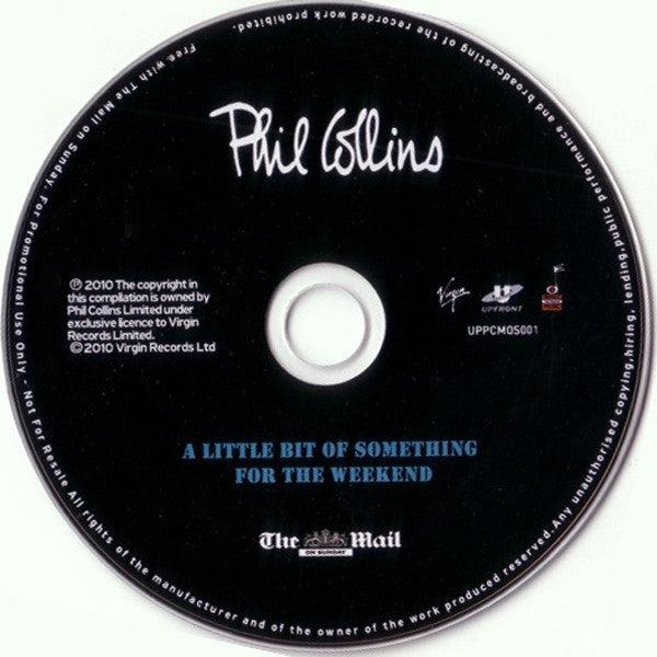 Phil Collins : A Little Bit Of Something For The Weekend (CD, Comp, Promo)