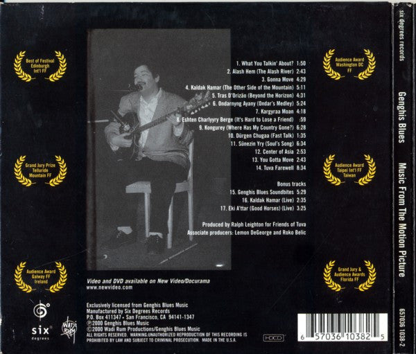 Kongar-Ool Ondar & Paul Pena : Genghis Blues - Music From The Motion Picture (HDCD, Album)