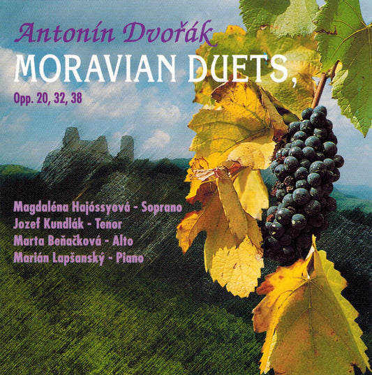 Antonín Dvořák : Moravian Duets Opp. 20, 32, 38 (CD, RP)