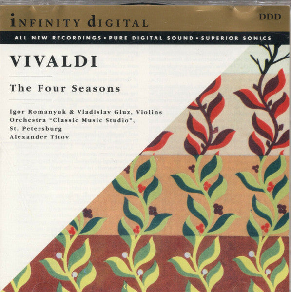 Vivaldi*, Orchestra "Classic Music Studio," St. Petersburg, Alexander Titov : The Four Seasons (CD, Album)