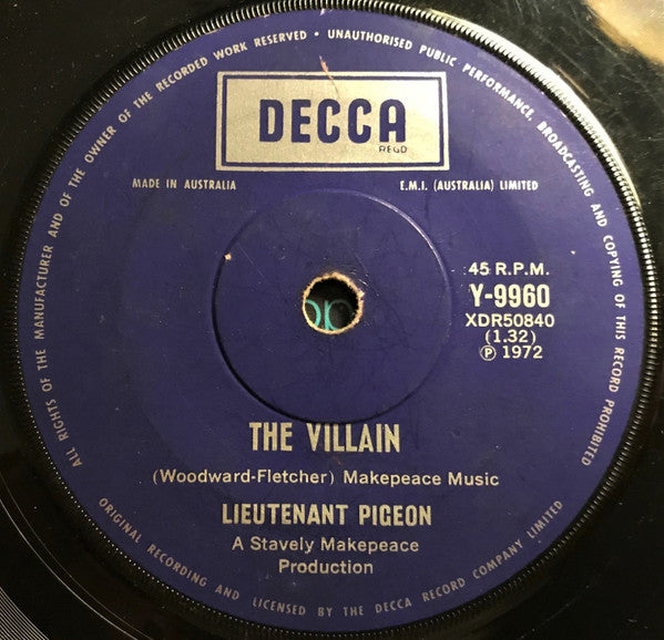Lieutenant Pigeon : Mouldy Old Dough (7", Single)