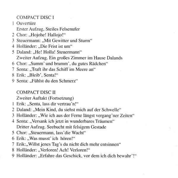 Richard Wagner, Margarete Teschemacher, Magda Strack, Torsten Ralf, Hans Hermann Nissen, Ludwig Weber, Karl Ostertag, Radio-Sinfonieorchester Stuttgart, Carl Leonhardt : Der Fliegende Holländer 1936, & Excerpts From Tristan Und Isolde (1938) And Die Meistersinger Von Nürnberg (1938) (2xCD, Album, Mono)
