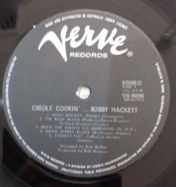 Bobby Hackett : Creole Cookin' (LP, Album)