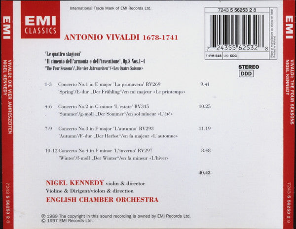 Nigel Kennedy : The Platinum Collection (CD, Album)