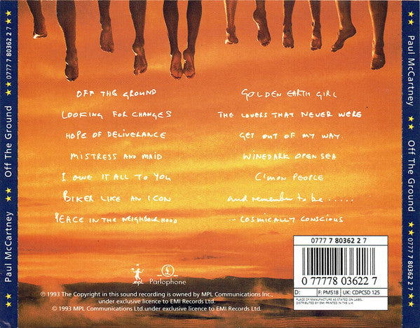 Paul McCartney : Off The Ground (CD, Album)